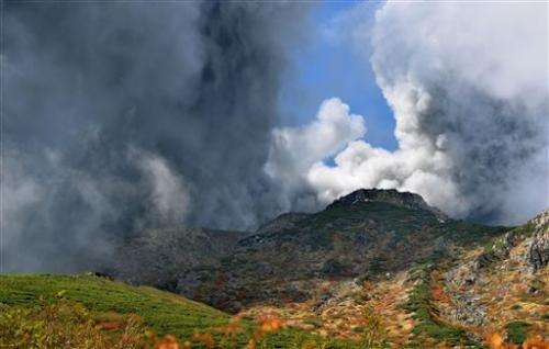Volcano erupts in Japan; 7 missing, 40 injured
