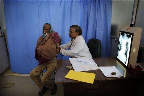 Weavers' villages in India suffer TB epidemic