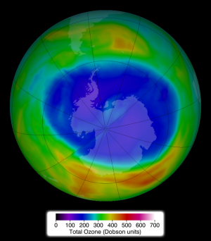 2014 Antarctic ozone hole holds steady