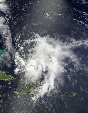NASA sees Tropical Storm Bertha leaving the Bahamas