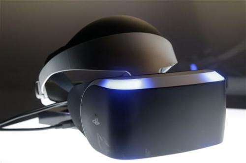 A heads-on look at Sony's virtual reality googles