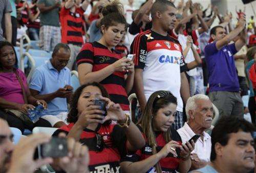Brazil's weak service makes WCup Tweets unlikely