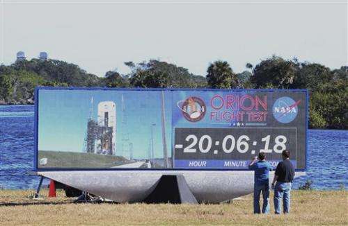 Launch of new Orion spaceship has NASA flying high