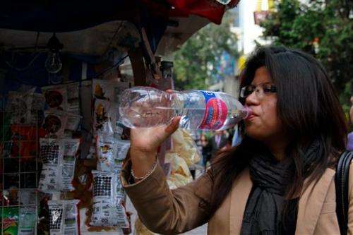 Mexico City bets on tap water law to change habit