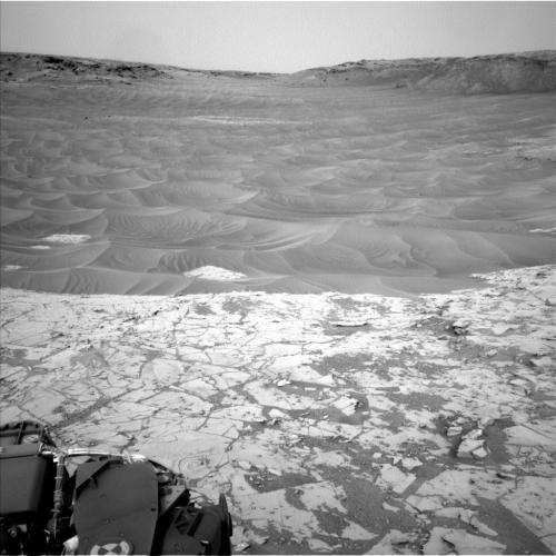 Second time through, Mars rover examines chosen rocks
