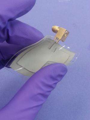 Researchers devise new, stretchable antenna for wearable health monitoring