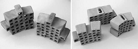 3-D printing helps designers build a better brick