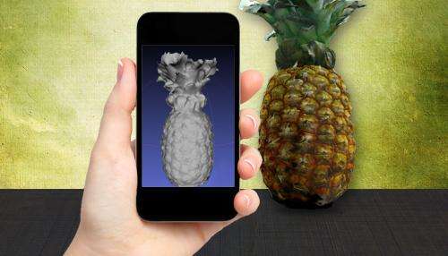3-D scanning, with your smartphone