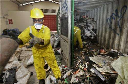 Dead floppy drive: Kenya recycles global e-waste