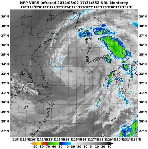 NASA catches the brief life of Tropical Storm Nakri