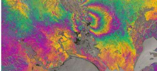 New satellite maps out Napa Valley earthquake