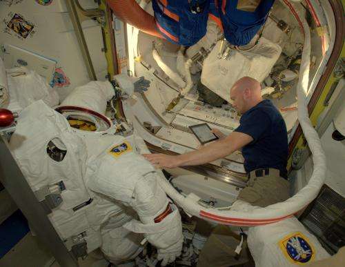 Science and spacewalks on Space Station