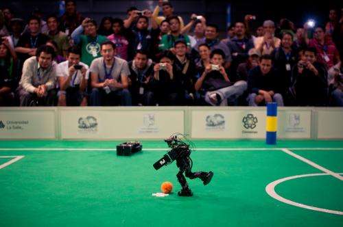 Inside the competitive world of robot football