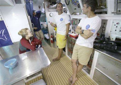 Cousteau nears end of underwater living experiment
