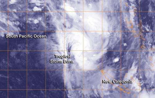 NASA satellite catches Australia's newborn Tropical Storm Edna and stubborn Fletcher