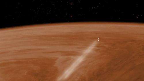 Venus Express gets ready to take the plunge