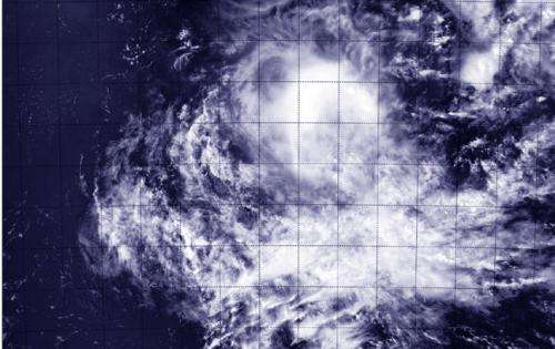 NASA sees Tropical Storm Adjali making the curve