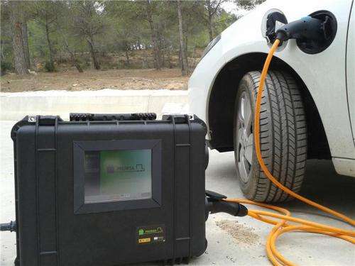 Researchers develop the first mobile charging system for electric vehicles