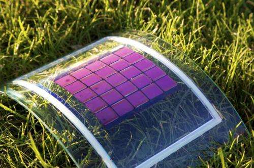Environmentally compatible organic solar cells