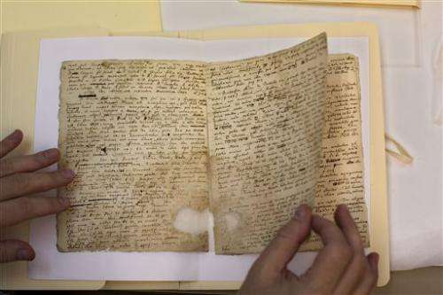 Israeli library's manuscripts tell unique stories