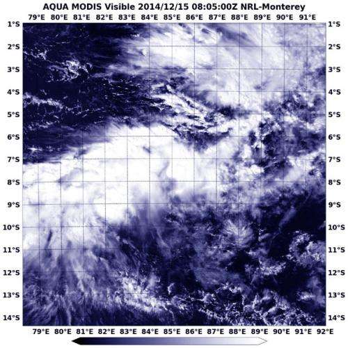 NASA catches Tropical Cyclone Bakung's remnants