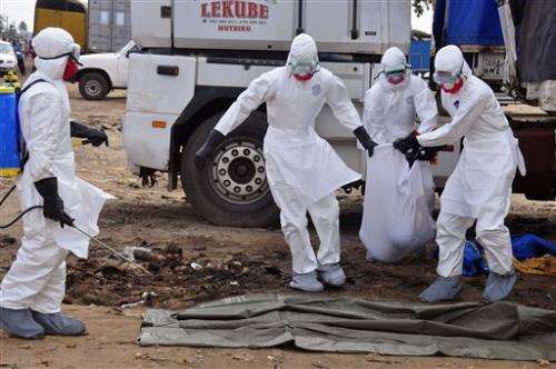 UN: OK to use untested Ebola drugs in outbreak (Update)