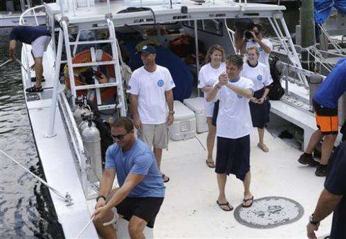 Fabien Cousteau ends mission at undersea lab