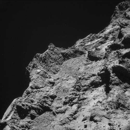 Image: Rosetta's comet from 10 kilometers