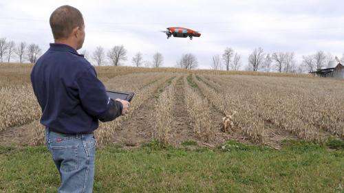 Researcher explores drone-driven crop management