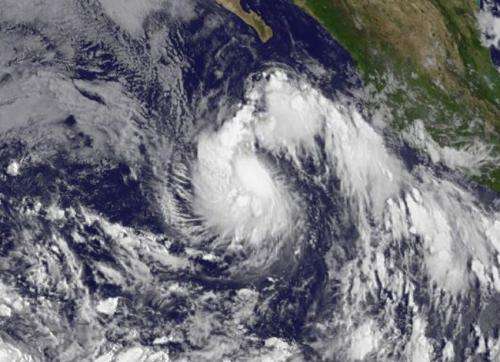 Tropical Storm Karina forms in Eastern Pacific near Socorro Island
