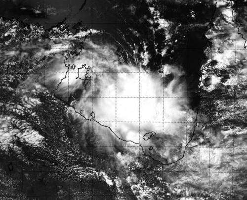 NASA sees Tropical Cyclone Gillian's remnants hoping for comeback