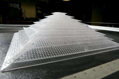 Acoustic cloaking device hides objects from sound