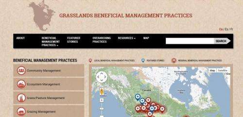 A hundred ways to sustain grasslands and ranchers now at your fingertips: New online tool