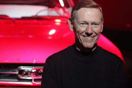 Alan Mulally, then president and chief executive officer of Ford Motor Company, poses for a photo ahead of the Beijing Internati