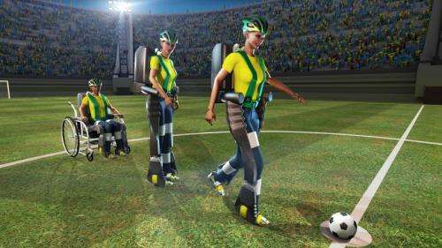 'All systems go' for a paralyzed person to kick off the World Cup