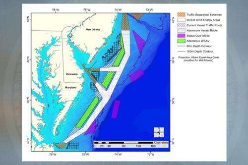 Altering shipping routes for offshore wind development could save billions