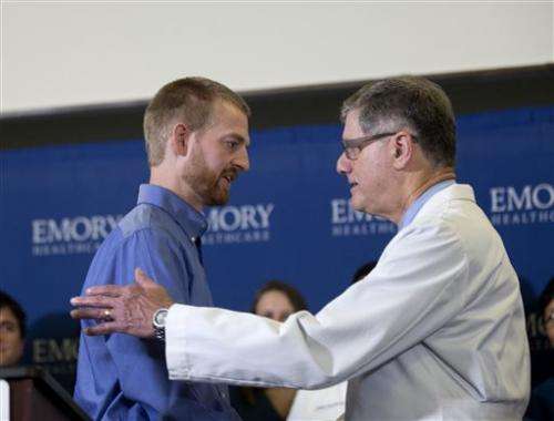 American Ebola doc: 'I am thrilled to be alive'