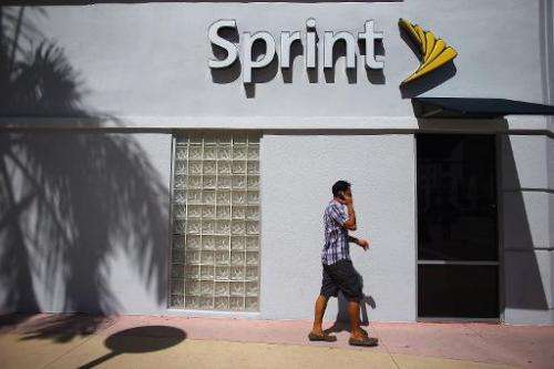 A Sprint Nextel cell phone store is seen on October 15, 2012 in Miami, Florida