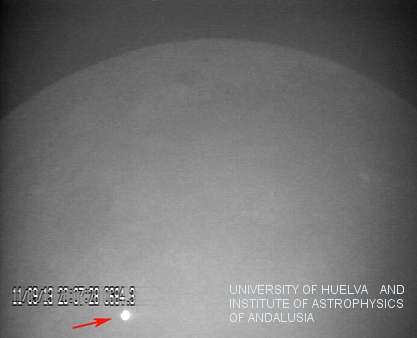 Astronomers spot record-breaking lunar impact