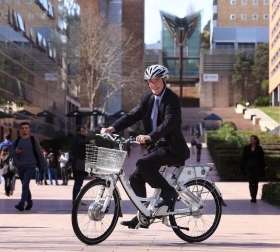 Australia's first fuel cell bicycle