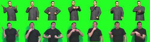 Avatars make the Internet sign to deaf people
