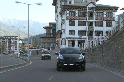 Bhutan, Nissan partner on electric cars (Update)