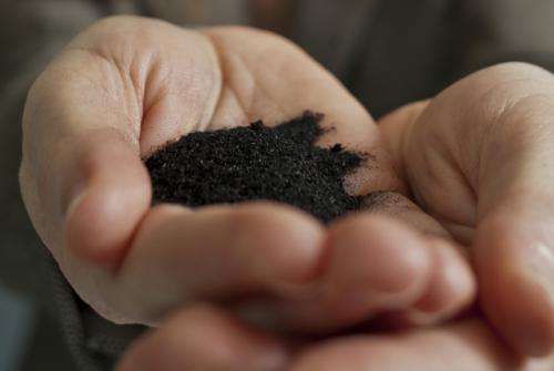 Biochar alters water flow to improve sand and clay, study finds