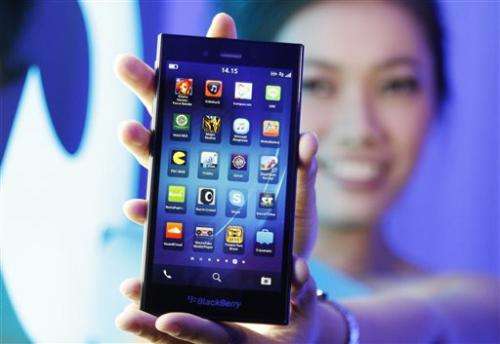 BlackBerry launches new smartphone for Indonesia