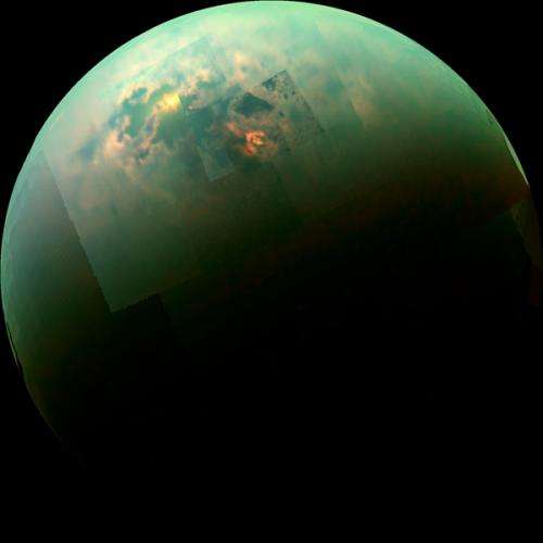 Cassini sees sunny seas on Titan