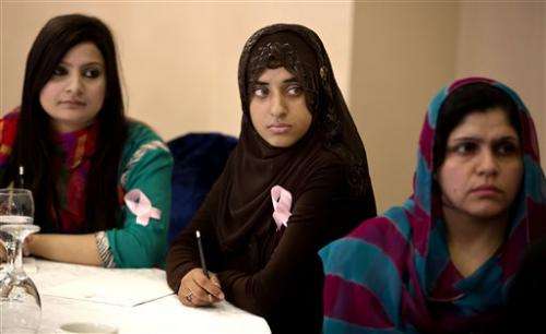 Challenge rises to Pakistan's breast cancer taboos