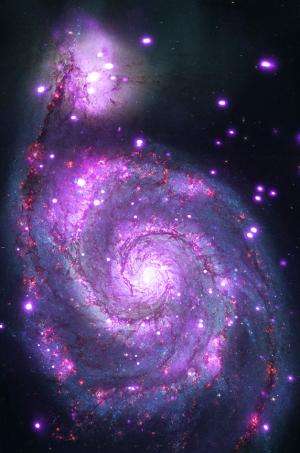 Chandra captures galaxy sparkling in X-rays