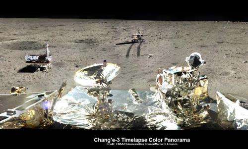 China’s yutu moon rover unable to properly maneuver solar panels