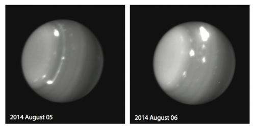 Cosmic matters: Stormy weather on Uranus