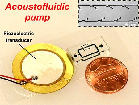 Cost-effective, high-performance micropumps for lab-on-a-chip disease diagnosis